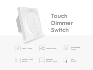 Tuya ZigBee Smart Home Rotations dimmer mit Timer Voice App Remote-Funktion Funktioniert Google Home EU Smart Switch Dimmer Timer - Product Image 2