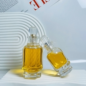 New Design Roller Bottle <strong>10ml</strong> 50 ml 100ml Custom Glass <strong>Empty</strong> Perfume Bottle square with <strong>Box</strong> Packaging - Product Image 3