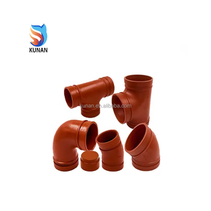 وصلة تخفيض من الحديد المطاوع DN100 X DN65 معتمدة من FM وUL لتركيبات الأنابيب - Product Image 4