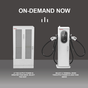 AMPPAL 240KW-720KW güç araba zemin monte şarj ticari elektrikli hızlı elektrikli hızlı E v şarj istasyonları için elektrikli araba - Product Image 5
