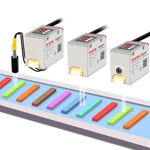 Sensor de código de color remoto Etiqueta de detección de alta precisión Posicionamiento y corrección Interruptor fotoeléctrico Sensor de reconocimiento de color - Product Image 1