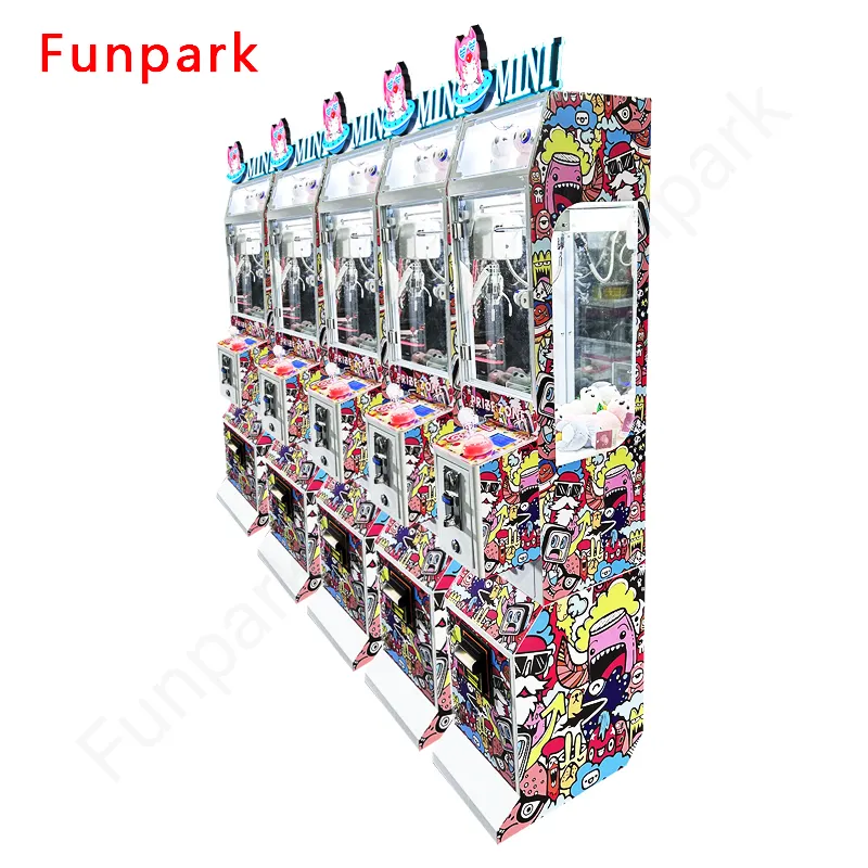 Mesin Arcade Mini Funpark mesin cakar kecil yang dioperasikan koin A grifles mesin cakar Mini untuk dijual