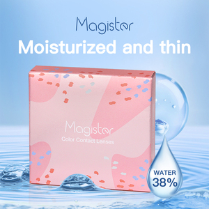 Miễn phí vận chuyển Hydrogel liên hệ với ống kính rõ ràng ống kính tươi mới màu nhìn mắt dùng một lần vẻ đẹp mềm liên hệ với ống kính với điện - Product Image 6