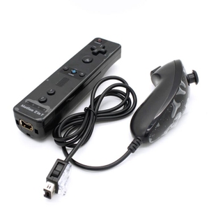 จอยสติ๊กเกมสำหรับ WII และ WIIU,จอยสติ๊กเกมสำหรับ Nintendo WII Remote Motion Plus 2 IN 1 Remote & Nunchuk - Product Image 1