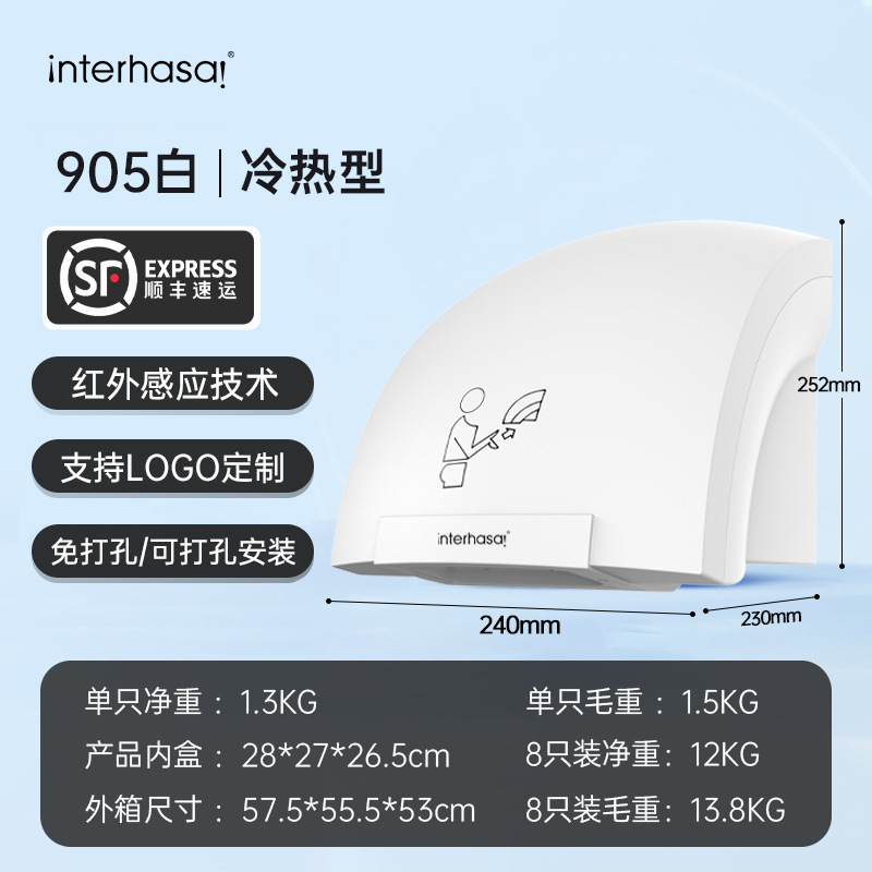 905 White Hot and Cold Type