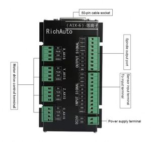 CNC Plasma Controller DSP Auto A12 Cnc Router Mill 3-Achsen-Steuerung Rich Auto A11 Dsp A11e Fernbedienung für Cnc Router - Product Image 6