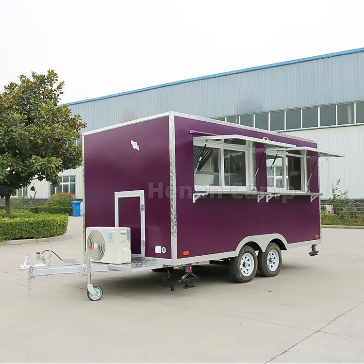 CAMP 2024 nuovo foodtrailer pizza gelato tea coffee food roulotte camion cibo completamente attrezzato con friggitrice kebab food cart furgone