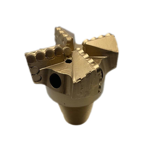 Para Kennametal API 3 1/2 pulgadas PDC Drag Bits 4-Blade Diamond Enhanced Oilfield Geothermal Core herramientas de perforación pozo de agua forjado