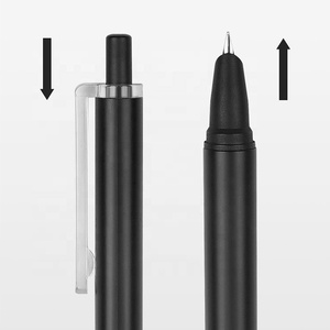 卸売低予算スタイロメタリックバレル万年筆プラスチックスリムボディ - Product Image 3