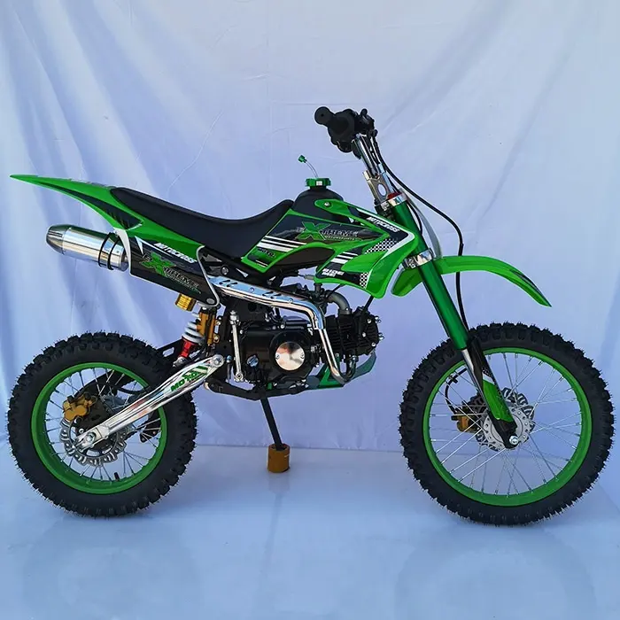 Preço de fábrica dirtbikes chutar moto 110cc motocicleta gás 4 tempos para adultos