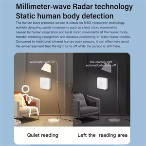 2025 Neuer menschlicher Präsenz sensor Millimeter wellen radarer kennung Eingebauter Beleuchtungs sensor - Product Image 6