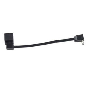 Mikro USB sağ açı kablo dirsek tipi B erkek kadın M/F uzatma PVC ceket veri kablosu için güç banka bilgisayar örgü koruyucu - Product Image 2