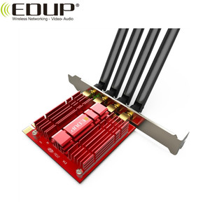 EDUP de alta velocidad Realtek RTL8814AE de red PCI-E externa adaptador inalámbrico - Product Image 4