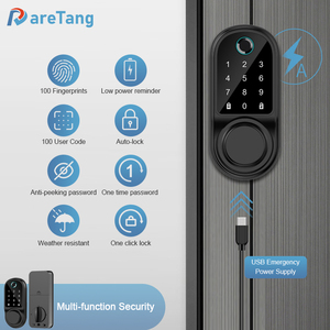 Einfache Installation Keyless <span class=keywords><strong>Entry</strong></span> Door Elektronischer Touchscreen Digital <span class=keywords><strong>Keypad</strong></span> Türschloss Riegels chloss mit <span class=keywords><strong>Code</strong></span> für die Haustür