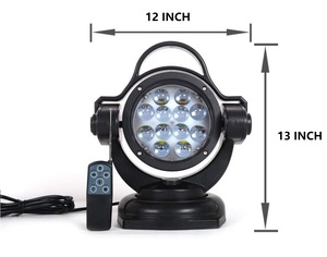ไฟค้นหาสำหรับเรือ12V 24V กันน้ำได้กำลังไฟ90วัตต์12นิ้ว - Product Image 2