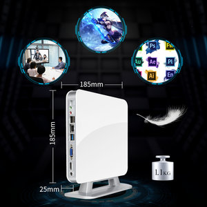 Wholesale Office Mini Pc <strong>Quad</strong> <strong>Core</strong> Intel Celeron J1900 <strong>Processor</strong> 4Gb Ram 64Gb Ssd Wifi Mini <strong>Desktop</strong> <strong>Computer</strong> - Product Image 4