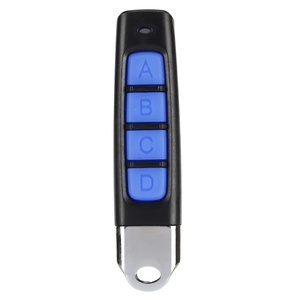 Evrensel 433MHz frekans 4 düğmeli akıllı uzaktan kumanda ile kopyalama kodu için güvenlik Alarm garaj deklanşör kontrolleri arabalar kapıları - Product Image 1