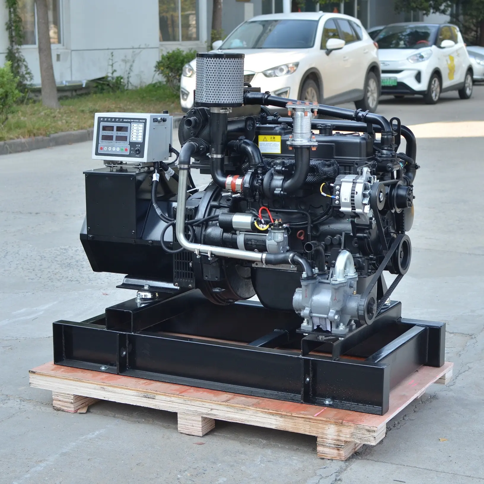 Oem bom preço ccs certificado motor diesel «weichai gerador marinho 15kw