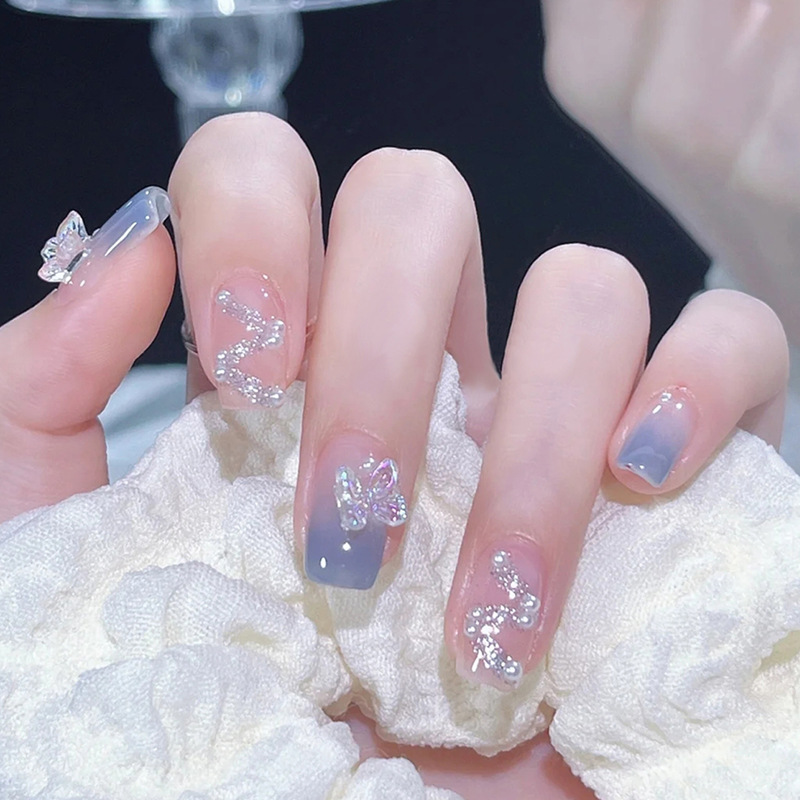 BY88 Milk Blue Butterfly