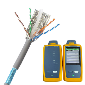 Cable LAN de prueba de paso de Ethernet de red CAT5e CAT6 CAT7 Cable de red 4 pares 23AWG CCA/Cobre/HCCA UTP/FTP/SFTP con cable CE RoHS - Product Image 2