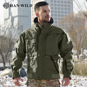 HAN WILDファクトリーダイレクト戦術ジャケット防水アウターシェル付き
