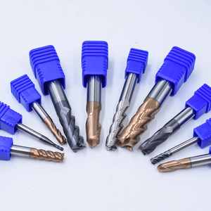 VPM-4E-D20.0 katı karbür 4 flüt top burun kaplama frezeler kesici freze kesicisi sıkıcı Bar CNC bıçak - Product Image 3