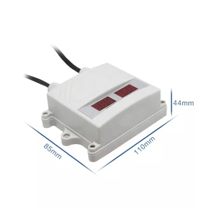 Sensor Modbus de temperatura y humedad para invernadero, con pantalla