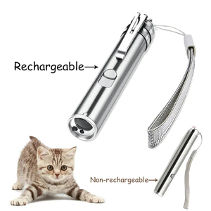 3-in-1 ricaricabile Mini luce a LED torcia elettrica per animali domestici gatto giocattolo di esercizio interattivo con la cattura puntatore Laser funzione sostenibile - Product Image 5