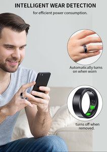 C3 IQ cincin pintar dengan casing pengisi daya, kedalaman tahan air Ultra kuat Chip preformance tinggi pemantauan kesehatan 24 jam - Product Image 4