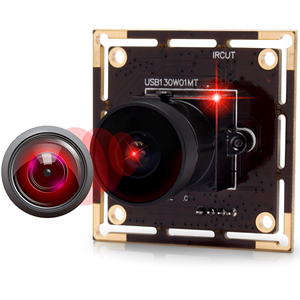 Modulo fotocamera USB ELP 1.3mp 960P HD telecamera fisheye grandangolare a bassa illuminazione driver gratuito telecamera Lightburn raspberry pi