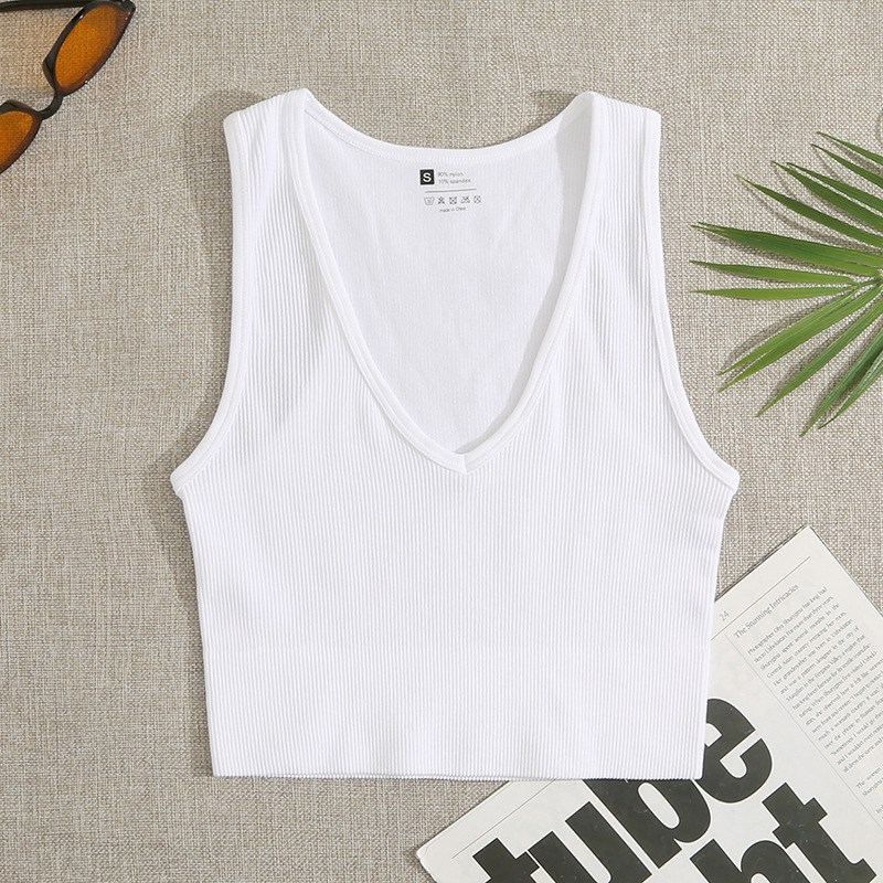 Ribbed tank top 01