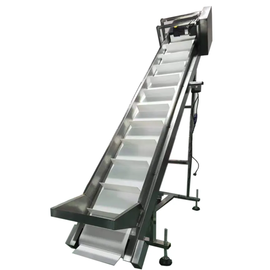 Transportador de escalera de escalada de material