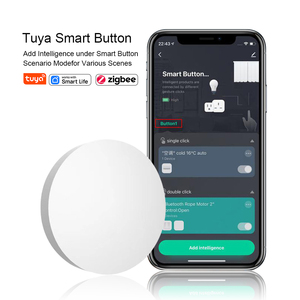 ZigBee смарт-кнопочный переключатель беспроводной пульт дистанционного управления с одной кнопкой управления переключателем сцены, Многофункциональная кнопка Tuya Smart Button - Product Image 5