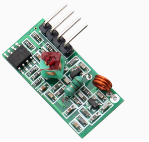 Modulo ricevitore Wireless RF e scheda modulo trasmettitore Super rigenerazione 315 \/433MHZ DC5V (ASK \/OOK) 1 paia = 2 pz supporto BOM - Product Image 3