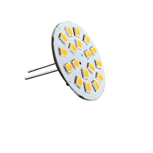 PCB LED G4 lamba değiştirme 12V Pin LED ampul 30mm yuvarlak disk lambası - Product Image 3