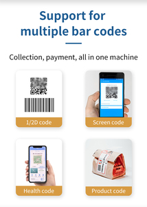 CX70L Cost-effective Price 2D Barcode Qr <strong>Code</strong> Reader Wired Desktop Hands Free Barcode Scanner for Supermarket