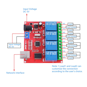 DC 12V Switch <strong>Controller</strong> 4Bit USB 4-Channel Intelligent <strong>Controller</strong> 4CH <strong>Relay</strong> Module - Product Image 3