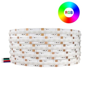 Benory 24V RGBW Flexible <strong>LED</strong> Light Tape 5M Roll Loxone KNX PWM <strong>DMX</strong> Dali Tuya Smart <strong>Control</strong> RGB COB <strong>LED</strong> Strip Lights - Product Image 1