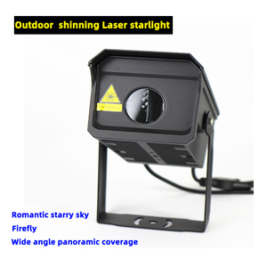 RGB 25W Wide Angle Panoramic Starry Laser Projector IP65 WATERPROOF Outdoor Star Firefly Warehouse Warning <strong>Line</strong> - Product Image 2