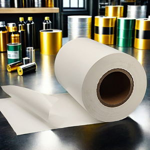 Matte White Biaxially <strong>Oriented</strong> Polypropylene Masking Film Synthetic Paper Cosmetics Automotive <strong>Lubricants</strong> Household Rubber