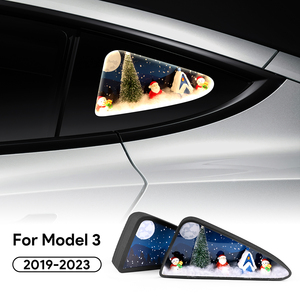 Customizable for Tesla Model 3 2019-2024 Christmas Decoration <strong>LED</strong> Rear <strong>Quarter</strong> Window Light Decoration Lights - Product Image 1