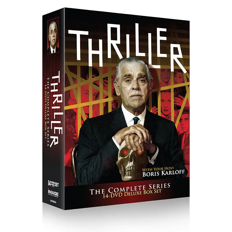 Dvd Movies Thriller The Complete Series Boxset 14 Discs DVD Box Set Movie TV Show Film Manufacturer Factory Supply Disc Seller