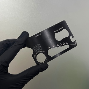 Carta personalizzata a banda magnetica con doppia interfaccia in metallo con contatto aziendale in acciaio inossidabile carta di credito in metallo Java - Product Image 4