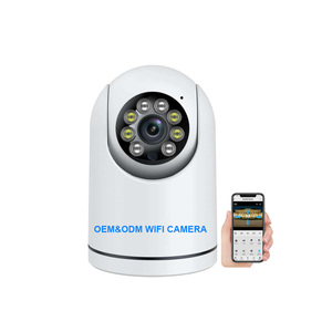 Full Hd 3MP dome Cmos sensore grandangolare Secueye app fotocamera di rete con scheda di memoria audio e rilevamento del movimento telecamera cctv wifi - Product Image 1