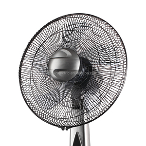 Pedestal Plástico Uso simple Programable 5 aspas Fuera Ventilador de pie de 16 pulgadas para el hogar - Product Image 3