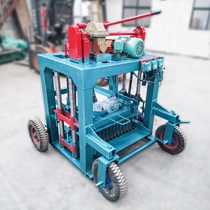 Máquina de fabricación de bloques de hormigón sólido móvil portátil Bloques semiautomáticos que hacen la máquina Hot Sele - Product Image 2
