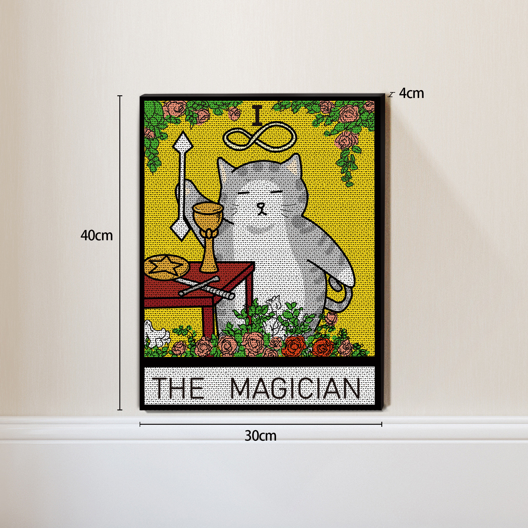 Le chat magicien
