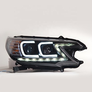 ไฟหน้า LED แบบเลนส์ไบแอลอีดีไฟหน้าสำหรับฮอนด้า2012-2014 CR-V รถ CRV - Product Image 2