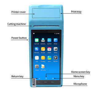 Q2i Portable <strong>Android</strong> Pda with 500HD Camera to <strong>Scan</strong> <strong>QR</strong> <strong>Code</strong> Built-in 58mm Thermal Printer - Product Image 6
