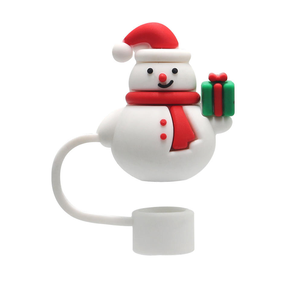 สโนว์แมนคริสต์มาสสีแดง